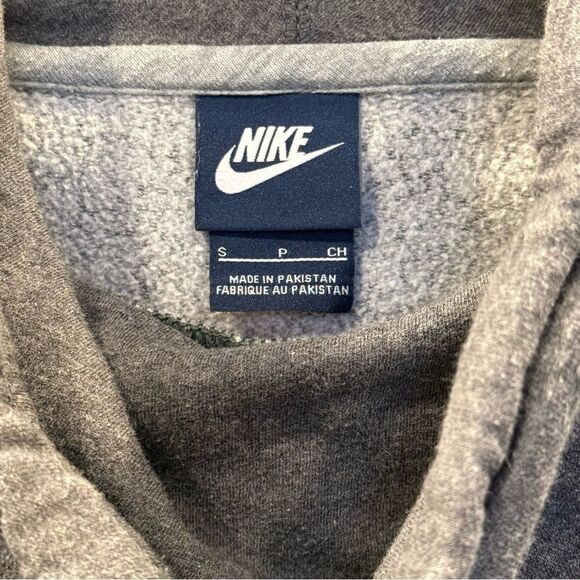 Nike Cowl Neck Pullover Lightweight Hoodie Sweater - Grey - Women's S - Picture 4 of 7